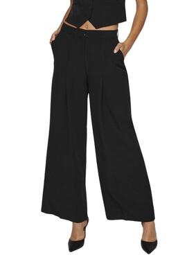 Pantalones Vila Visimsa pied large Noire pour Femme