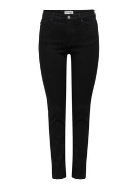 Pantalon Jeans Only Sui Slim Noire pour Femme