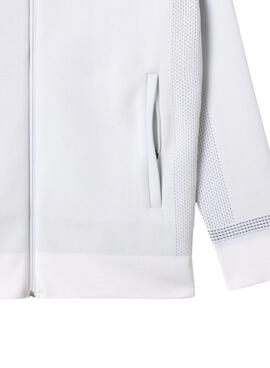 Veste Lacoste Tennis x Daniil Medvedev Blanc