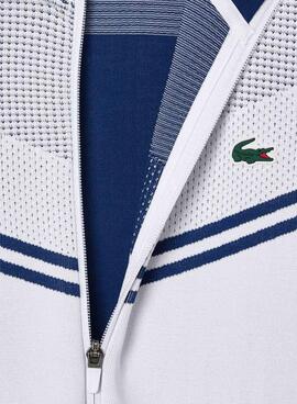 Veste Lacoste Tennis x Daniil Medvedev Blanc
