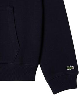 Sweat Lacoste Crocodile XL Capuche Bleu Homme