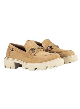 Mocasines Popa Zintia Serraje Arena pour Femme