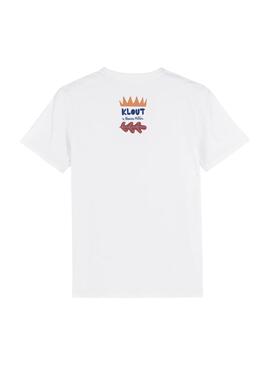 T-Shirt Klout Blanc Millán I Blanc Unisex