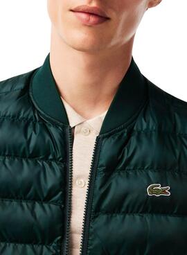 Gilet Lacoste Rembourré Vert pour Homme