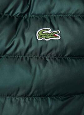 Gilet Lacoste Rembourré Vert pour Homme