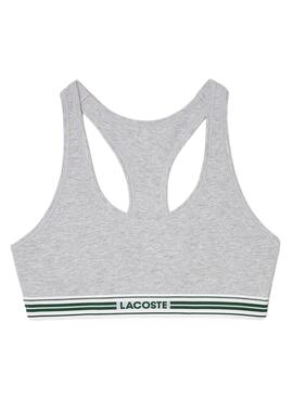 Brassière Lacoste Heritage Gris pour Femme