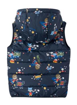 Gilet Name It Myvoie Bleu Marine pour Garçon