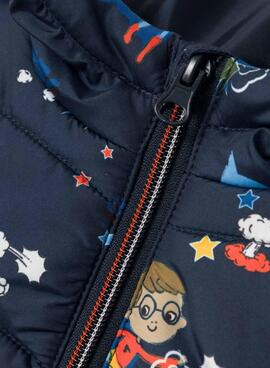 Gilet Name It Myvoie Bleu Marine pour Garçon