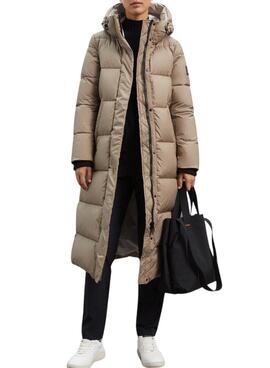 Veste Ecoalf Robson Brun pour Femme