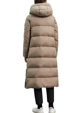 Veste Ecoalf Robson Brun pour Femme