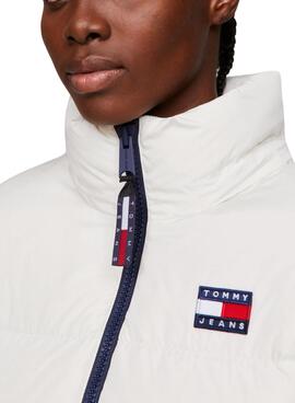 Veste Tommy Jeans Alaska Beige pour Femme