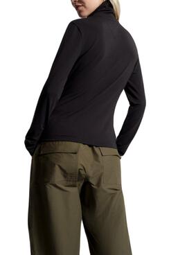 T-Shirt Tommy Jeans Badge Cuello Perkins Noire