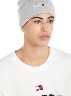 Chapeau Tommy Jeans Sport Gris