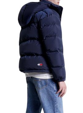 Veste Tommy Jeans Alaska Puffer Bleu Marine Homme