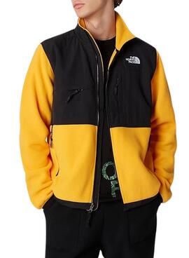 Veste The North Face Denali Jaune Homme