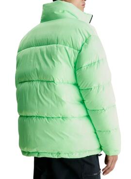 Doudoune Calvin Klein Reversible Années 90 Beige Homme