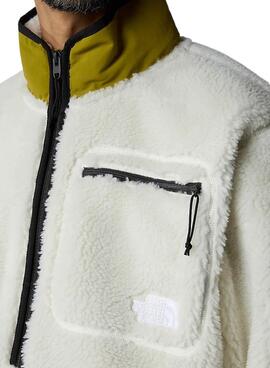 Pull The North Face Pile extrême Beige Homme