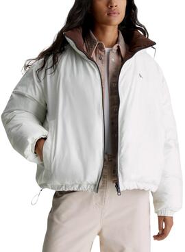 Doudoune Calvin Klein Jeans Reversible 90S Brun