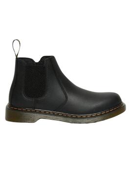Bootss Dr Martens 2976 Y Noire pour Fille Garçon