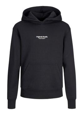 Sweat Jack & Jones Jorverter Bro Noire Garçon