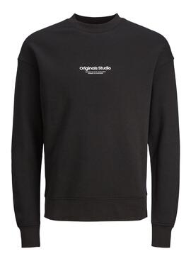 Sweat Jack & Jones Vesterbro Noire Homme