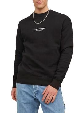 Sweat Jack & Jones Vesterbro Noire Homme