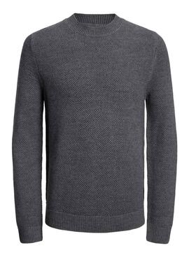 Pull Jack & Jones Chasse Gris Oscuro pour Homme