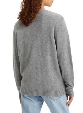 Pull Levis Original Gris pour Homme