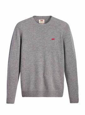 Pull Levis Original Gris pour Homme