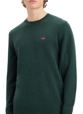 Pull Levis Original Vert pour Homme