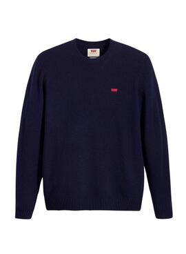 Pull Levis Original Bleu Marine pour Homme