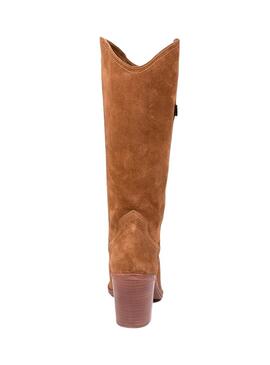Bootss Dessins Dakota Campera Camel Femme