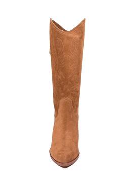 Bootss Dessins Dakota Campera Camel Femme