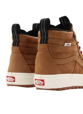 Baskets Vans UA Sk8 Hi Brun pour Homme