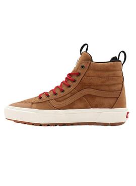 Baskets Vans UA Sk8 Hi Brun pour Homme