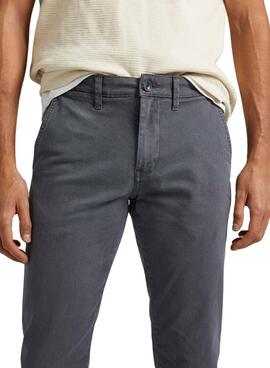 Pantalon Pepe Jeans Charly Gris pour Homme