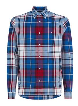 Chemise Tommy Hilfiger Oxford Tartan Multi Homme
