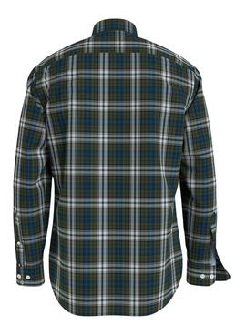 Chemise Tommy Hilfiger Tartan Vert pour Homme