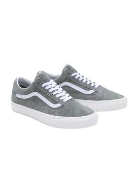 Baskets Vans Old Skool Gris pour Femme