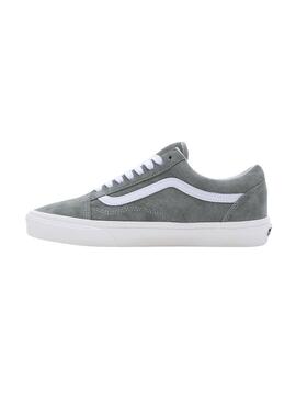 Baskets Vans Old Skool Gris pour Femme