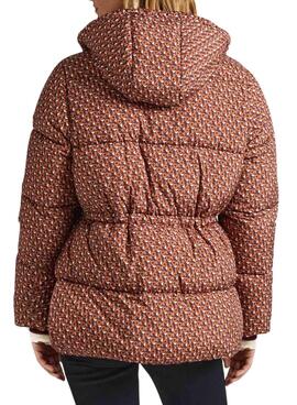 Plumifero Pepe Jeans Brumeux Printed pour Femme