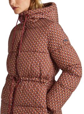 Plumifero Pepe Jeans Brumeux Printed pour Femme