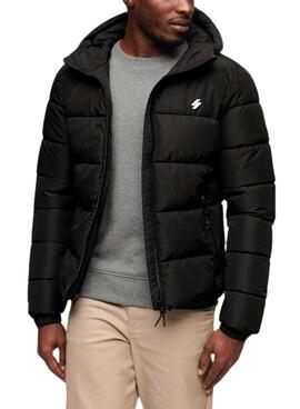 Veste Superdry Sports Puffer Noire pour Homme