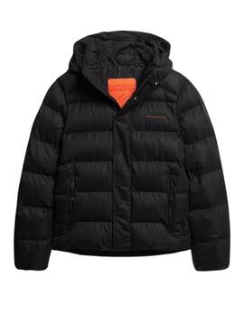 Veste Superdry Microfibre Sport Noire Homme