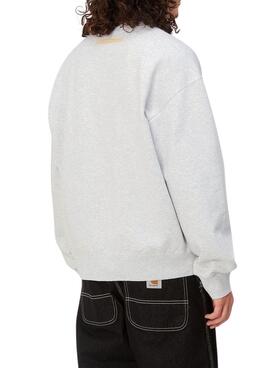 Sweat Carhartt DeadKebab Knock Knock Gris