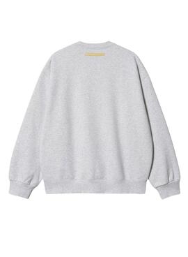 Sweat Carhartt DeadKebab Knock Knock Gris