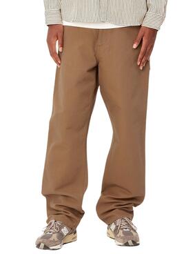 Pantalones Carhartt Single Knee Camel pour Homme