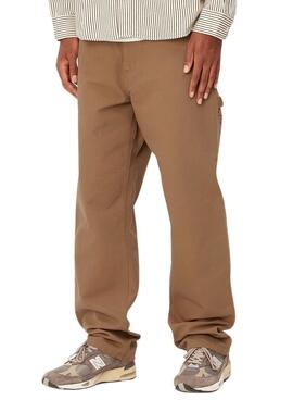 Pantalones Carhartt Single Knee Camel pour Homme