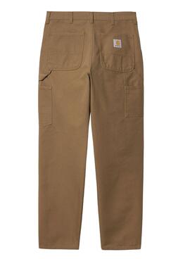 Pantalones Carhartt Single Knee Camel pour Homme