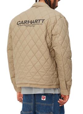 Veste Carhartt Madera Reversible Camel Homme